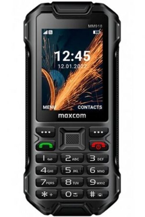 Cellulare per anziani Maxcom MM918-BLACK V2