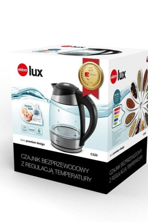 Bollitore Eldom C520 Cristallo 2200 W 1,7 L
