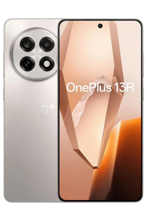 Smartphone OnePlus 13R 5G 6,78″ Octa Core 12 GB RAM 256 GB Argentato