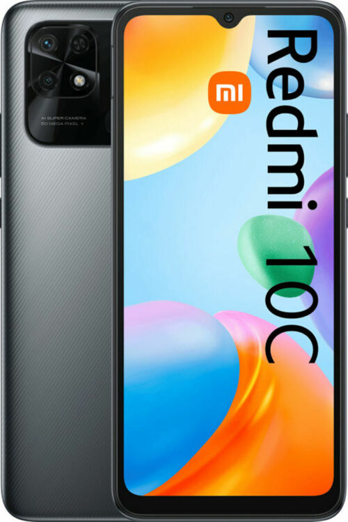Smartphone Xiaomi Redmi 10C 3GB 64GB Qualcomm Snapdragon 680 3 GB RAM 64 GB Grigio 6.71″