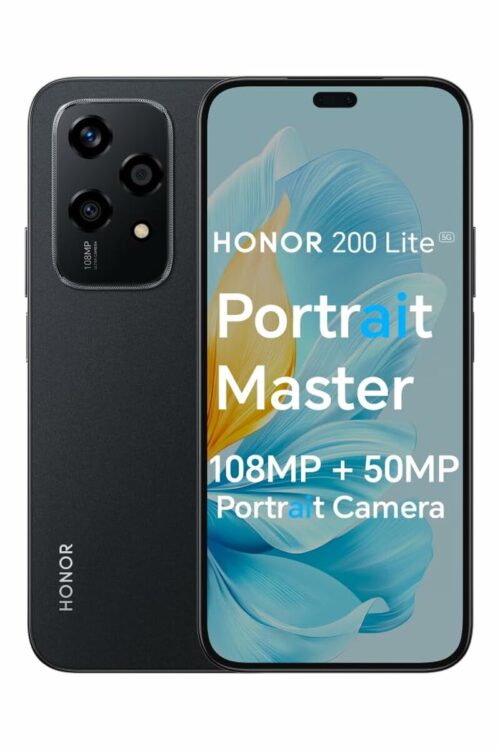 Smartphone Honor 200 Lite 6,7″ 8 GB RAM 256 GB Nero