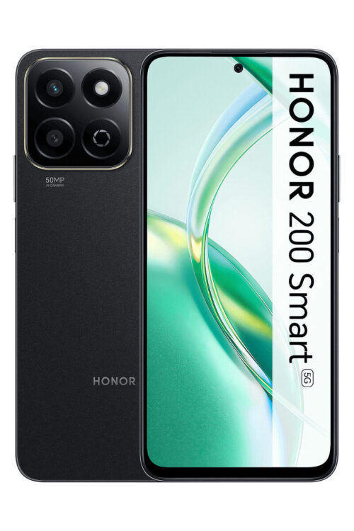 Smartphone Honor Honor 200 Smart 5G 6,7″ 6,8″ Octa Core 4 GB RAM 256 GB Nero