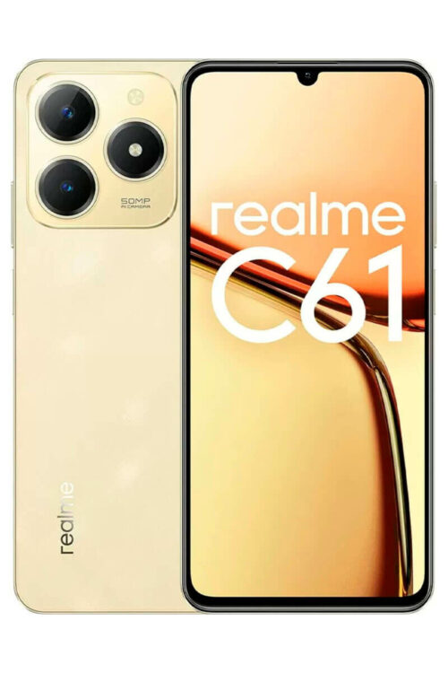 Smartphone Realme C61 6,74″ Unisoc TigerT612 6 GB RAM 128 GB Dorato