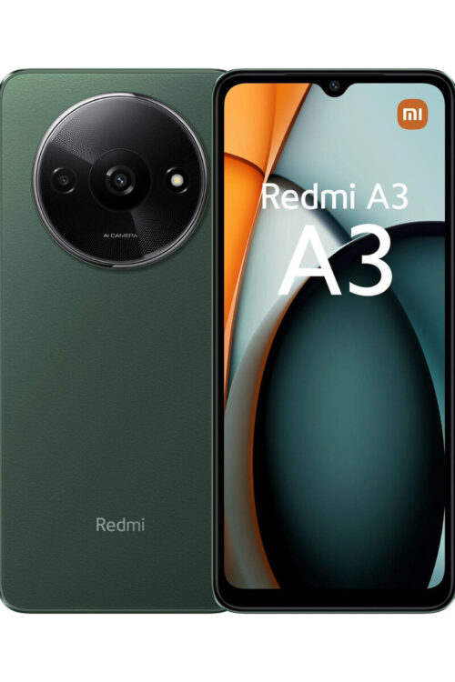 Smartphone Xiaomi Redmi A3 4 GB RAM 128 GB Nero Verde