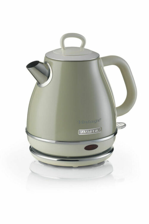Bollitore Ariete Vintage 2868 2000 W Beige Metallo Plastica 1 L 3 L
