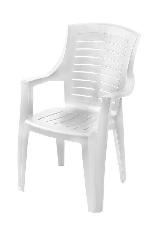 Sedia da giardino Progarden Talia TAL050BI Bianco (55 x 60 x 91 cm)