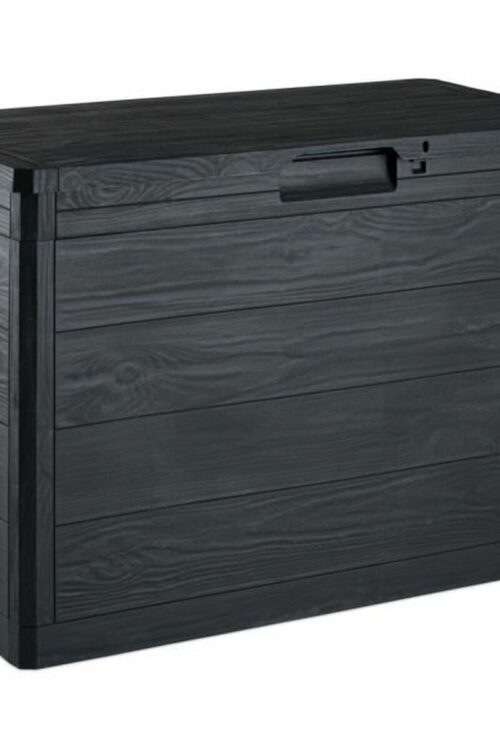 Cassapanca da esterno Toomax Nero 77,5 x 44,5 x 52,7 cm 160 L