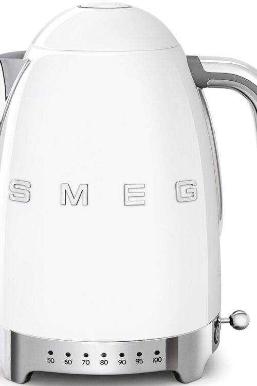 Bollitore Smeg Bianco Acciaio inossidabile Plastica 2400 W 1,7 L