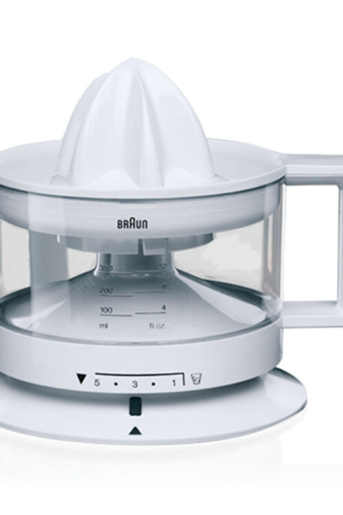 Spremiagrumi Elettrico Braun CJ3000 Bianco Trasparente 350 ml