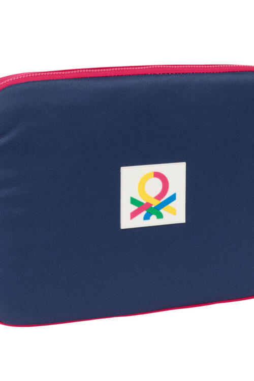 Custodia per Portatile Benetton Cherry Ciliegia Blu Marino 15,6” 39,5 x 27,5 x 3,5 cm