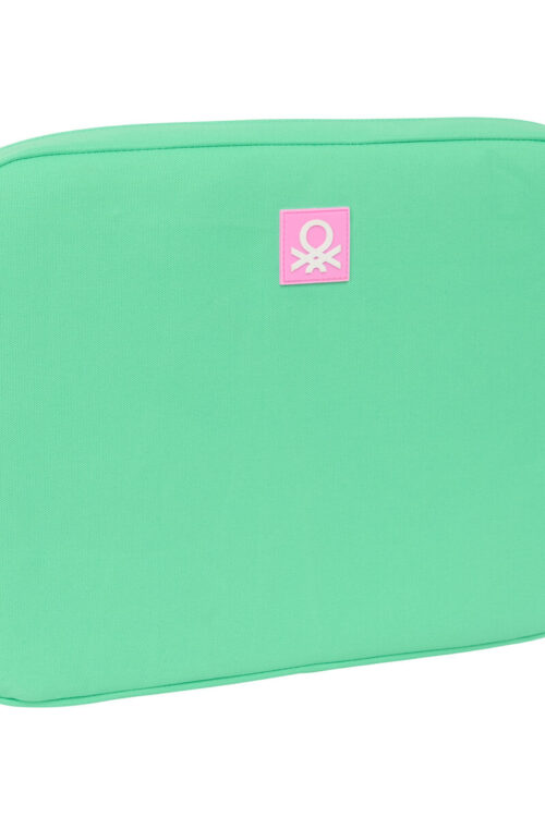 Custodia per Portatile Benetton Mint Verde 15,6” 39,5 x 27,5 x 3,5 cm