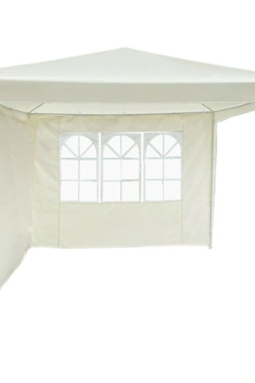 Gazebo Aktive 270 x 255 x 270 cm Acciaio Crema