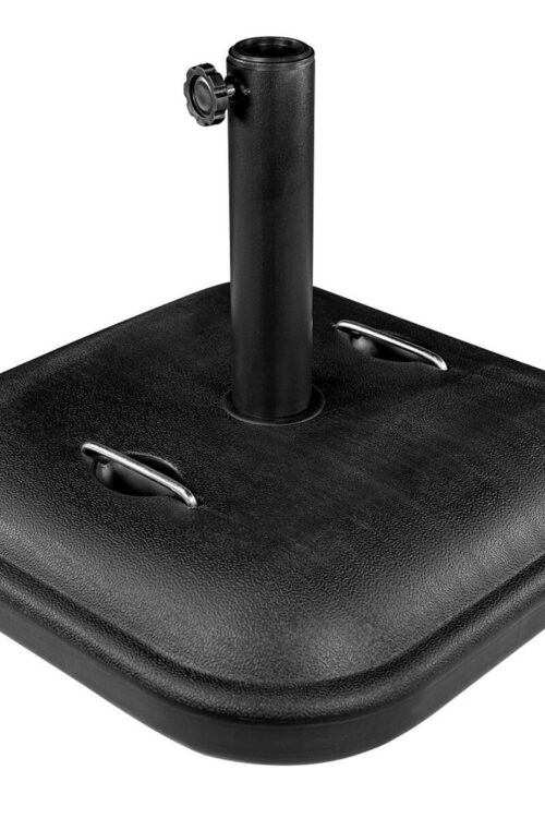 Base per Ombrellone Aktive Nero 100 % polietilene 48 x 34 x 48 cm