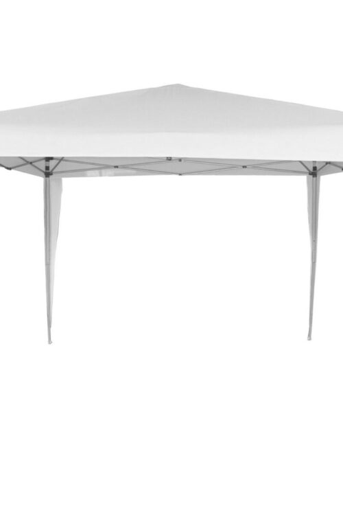 Gazebo Aktive 300 x 250 x 300 cm Acciaio Bianco Plastica