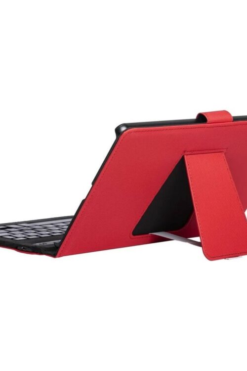 Custodia per Tablet e Tastiera A8 Silver Electronics 112003340199 Rosso