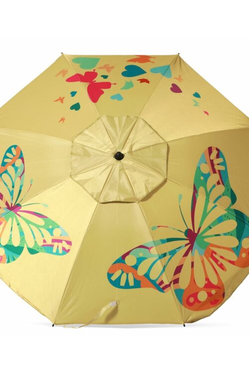 Ombrellone Giallo 220 cm UPF 50+