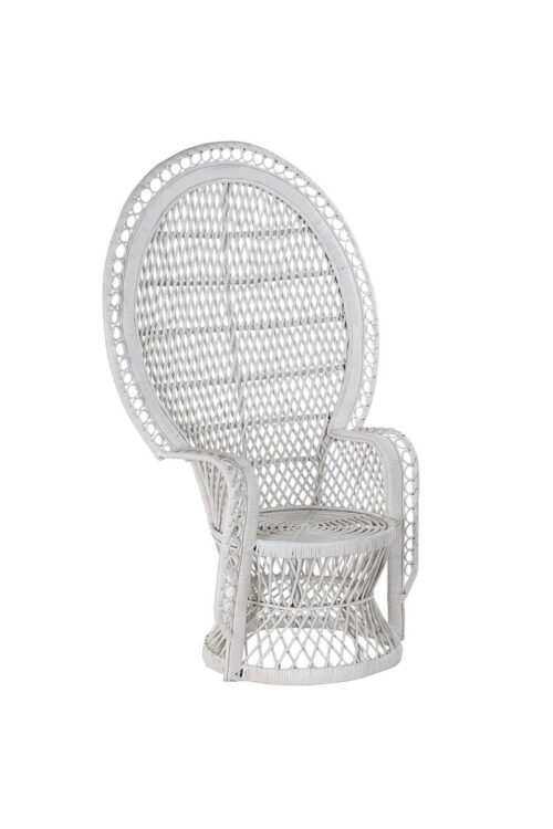 Poltrona da giardino DKD Home Decor Bianco 102 x 66 x 146 cm 97 x 66 x 144 cm