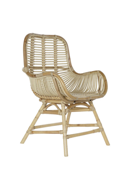 Sedia da giardino DKD Home Decor Multicolore Naturale Rattan 61 x 58 x 92 cm 62 x 62 x 92 cm