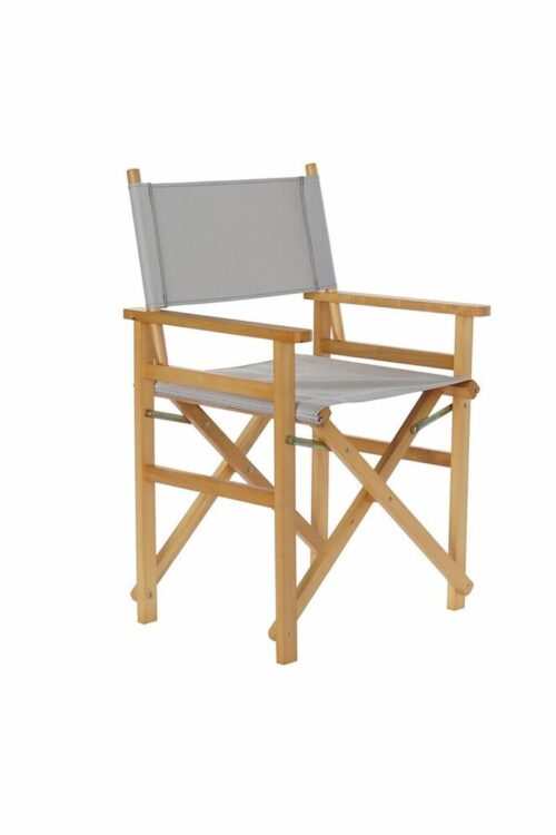 Sedia da giardino DKD Home Decor Grigio Naturale Pino 56 x 48 x 87 cm (56 x 48 x 87 cm)