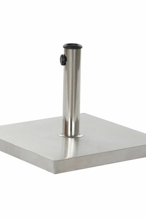 Base per Ombrellone DKD Home Decor Argentato Acciaio inossidabile (45 x 45 x 35 cm)