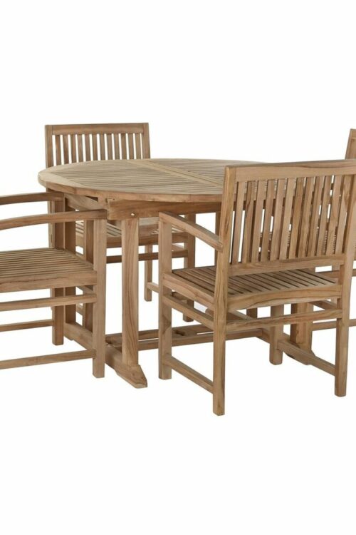Tavolo con 4 sedie DKD Home Decor 75 cm 120 x 120 x 75 cm