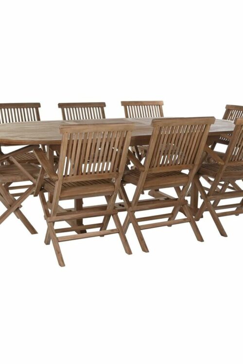 Tavolo con sedie DKD Home Decor 90 cm 180 x 120 x 75 cm
