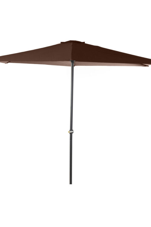 Ombrellone DKD Home Decor Marrone Nero 270 x 270 x 250 cm 270 x 270 x 225 cm
