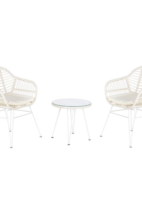 Tavolo con 2 sedie DKD Home Decor 56 x 57,5 x 82 cm