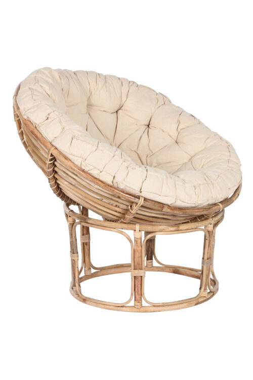 Sedia da giardino Home ESPRIT Bambù Rattan 91 x 65 x 81 cm