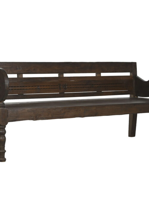 Panca Home ESPRIT Marrone scuro teak 196 x 68 x 82 cm