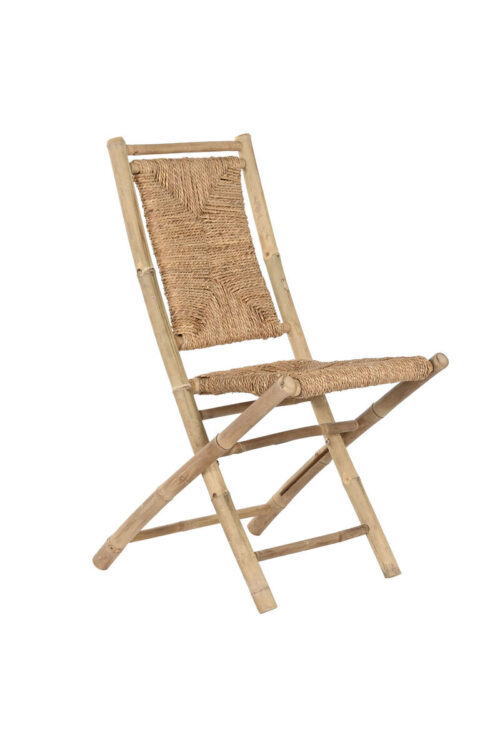 Sedia da giardino Home ESPRIT Bambù 42 x 51 x 94 cm