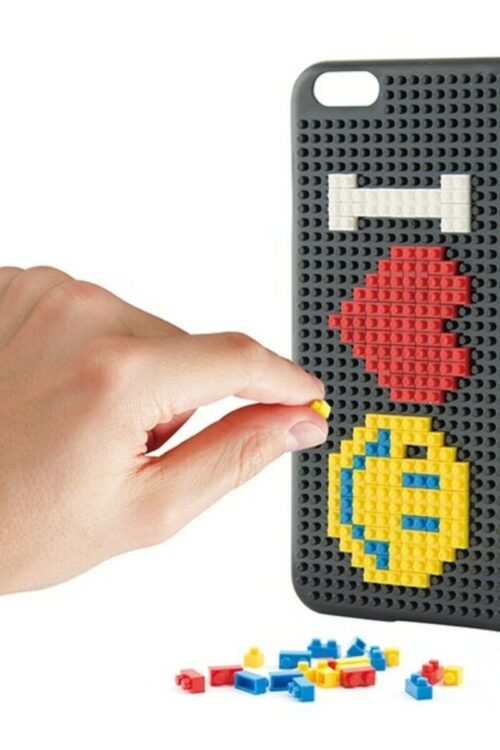 Custodia per Cellulare Iphone 7 Plus KSIX Play Block Nero