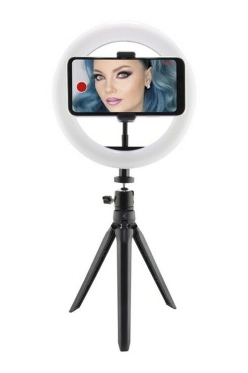 Tripode Portatile Studio Live KSIX LED 14W Nero