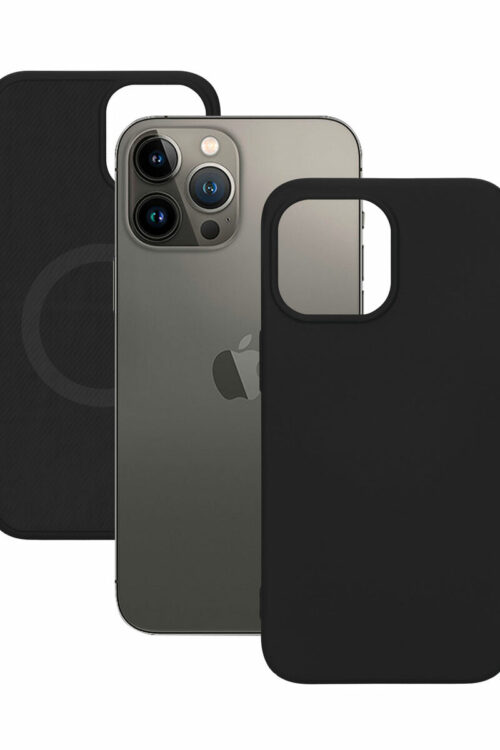 Custodia per Cellulare KSIX iPhone 14 Pro Nero iPhone 14 Pro