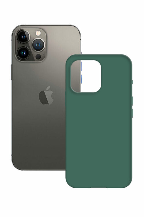 Custodia per Cellulare KSIX iPhone 14 Plus Verde iPhone 14 Plus