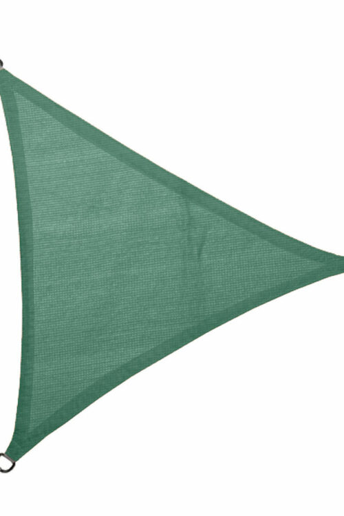 Vela parasole Faura Verde 5 x 5 x 5 m Triangolare