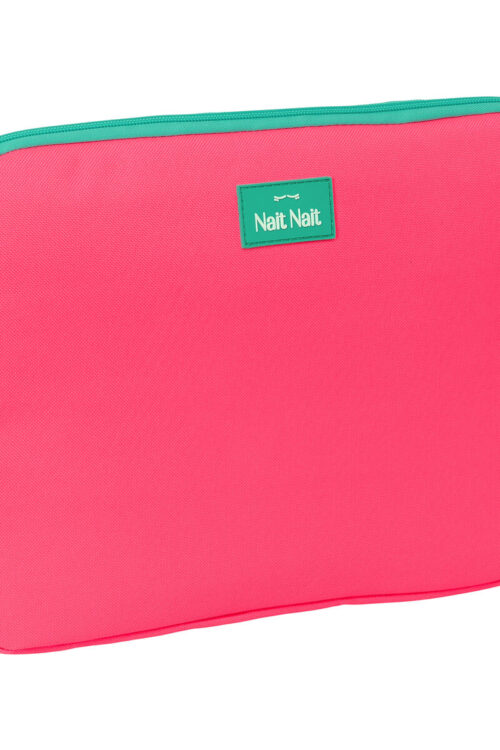 Custodia per Portatile Nait Nait Rosa fluor Rosa 34 x 25 x 2 cm