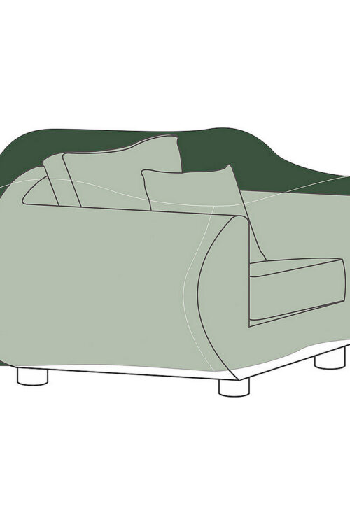 Copridivano Altadex Verde Poliestere 130 x 90 x 70 cm