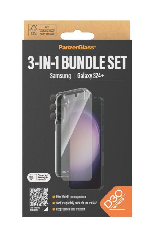 Custodia per Cellulare Panzer Glass B1211+7351 Trasparente Galaxy S24 Plus