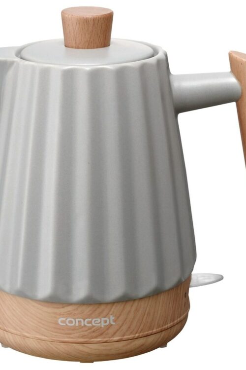Bollitore Concept RK0091 Grigio chiaro Ceramica 1500 W 1,5 L
