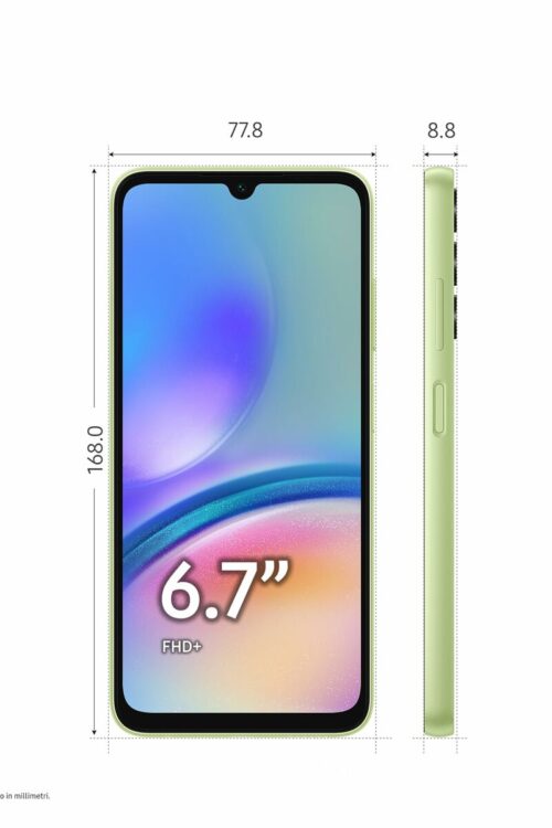 Smartphone Samsung Galaxy A05S 6,7″ Qualcomm Snapdragon 680 4 GB RAM 64 GB Verde