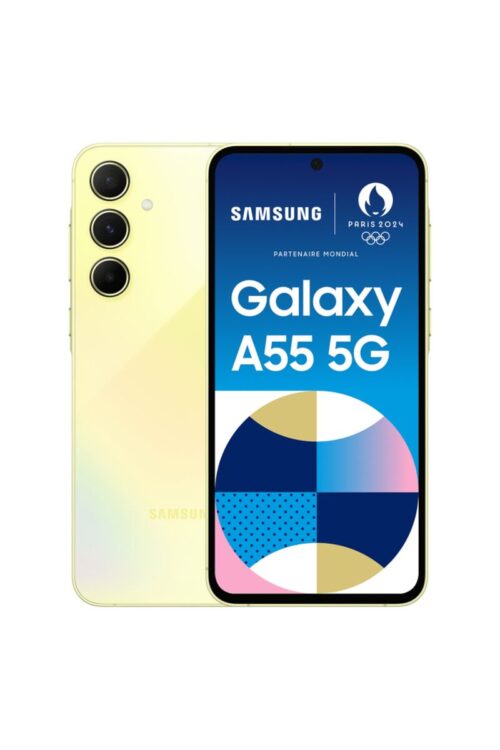 Smartphone Samsung Galaxy A55 6,6″ Octa Core 8 GB RAM 128 GB Giallo
