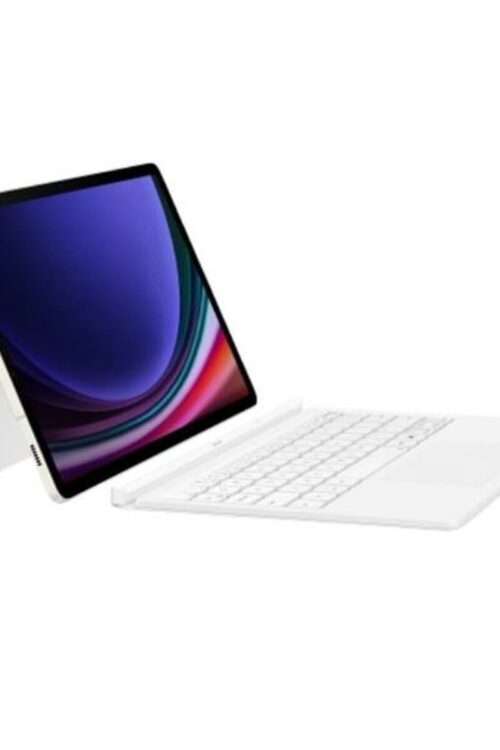 Custodia per Tablet e Tastiera Samsung EF-DX725BWEGES Bianco Qwerty in Spagnolo