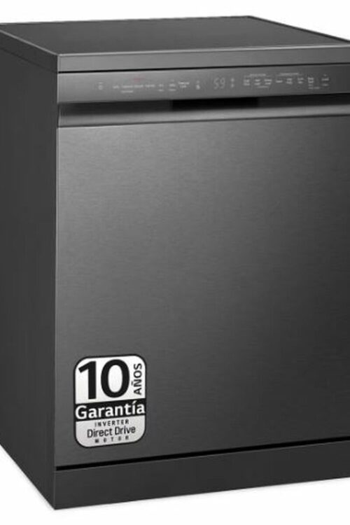 Lavastoviglie LG DF365FMS.ABMQEES Nero 60 cm