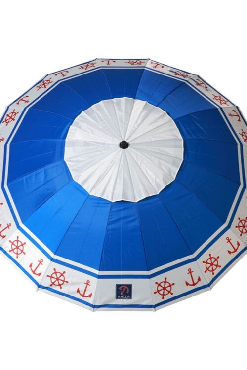 Ombrellone Azzurro Ø 220 cm SPF50+ Ancora