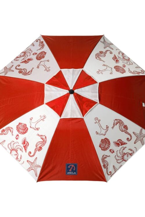 Ombrellone Rosso Ø 200 cm SPF50+ Marino