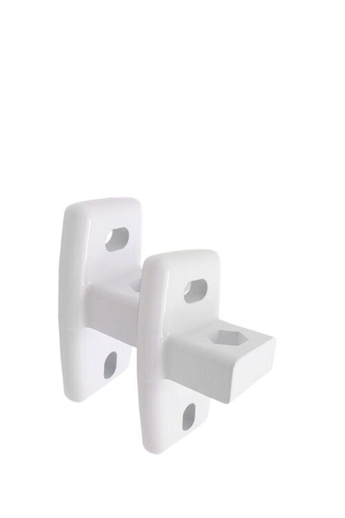 Supporto per tenda da sole Micel TLD02 Bianco 4,4 x 3,82 x 8,6 cm Parete 2 Pezzi