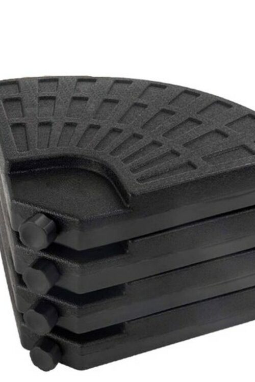 Base per Ombrellone Aktive 48 x 7,5 x 48 cm Plastica