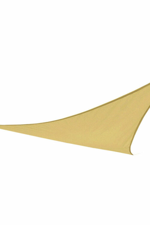 Vele parasole Aktive Triangolare Crema 360 x 0,5 x 360 cm (4 Unità)