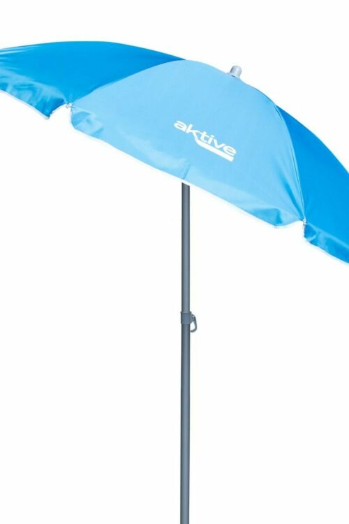 Ombrellone Aktive Azzurro Ø 180 cm 180 x 187,5 x 180 cm 180 x 190 x 180 cm UV50 (12 Unità)